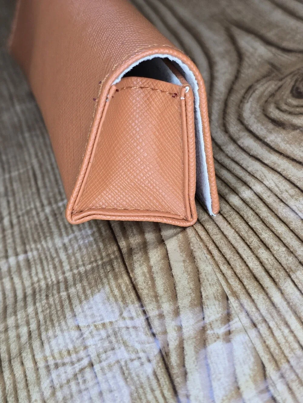 Tory Burch Burnt Orange Small‎ Eyeglass Case